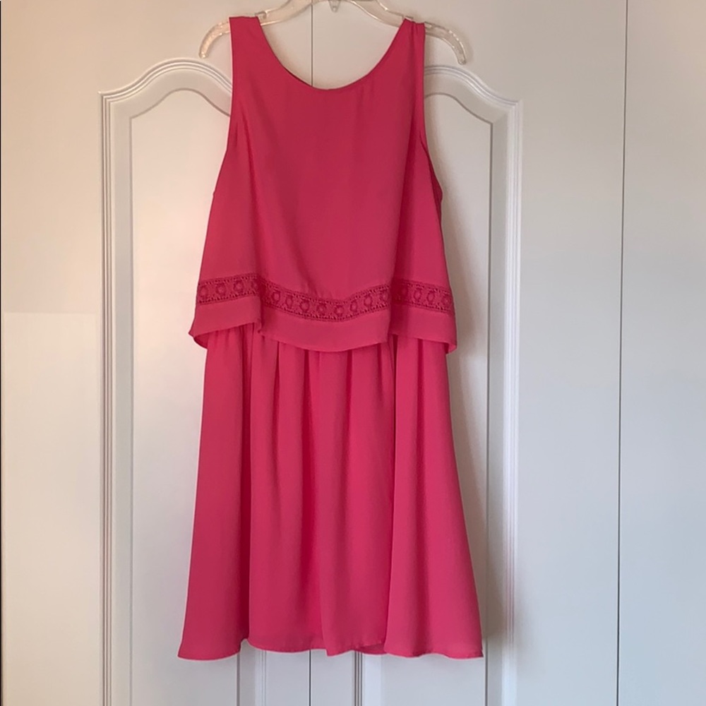 Pink summer dress
